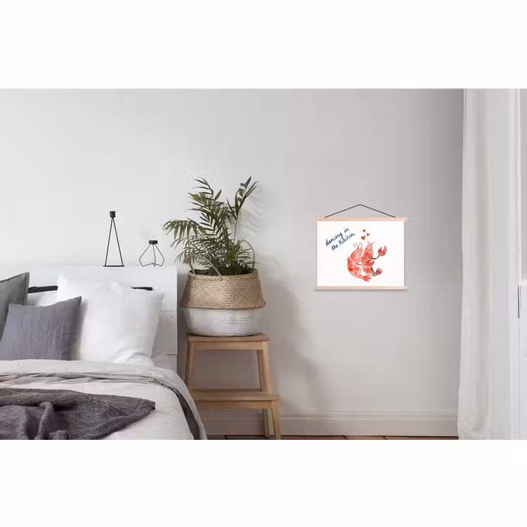 Schoolplaat - Dier - Dans - Liefde - Waterverf - Rood — 2