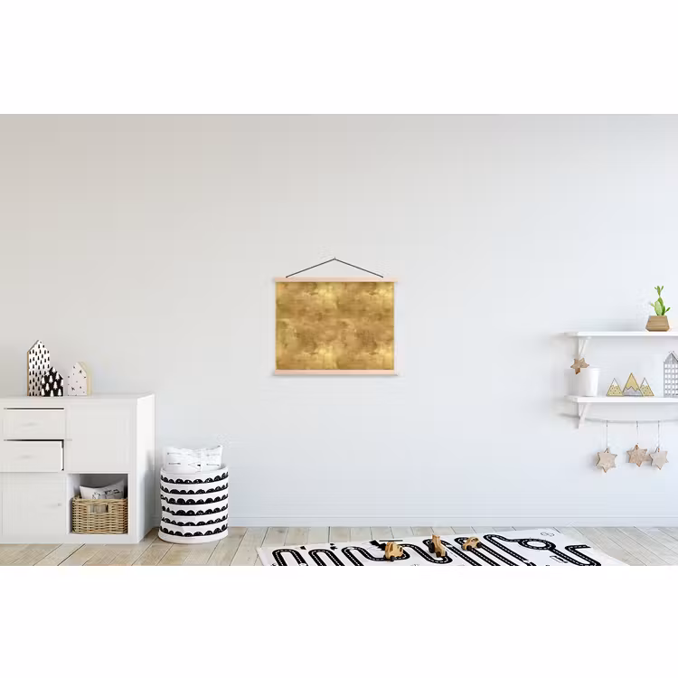Schoolplaat - Industrieel - Textuur - Goud — 3