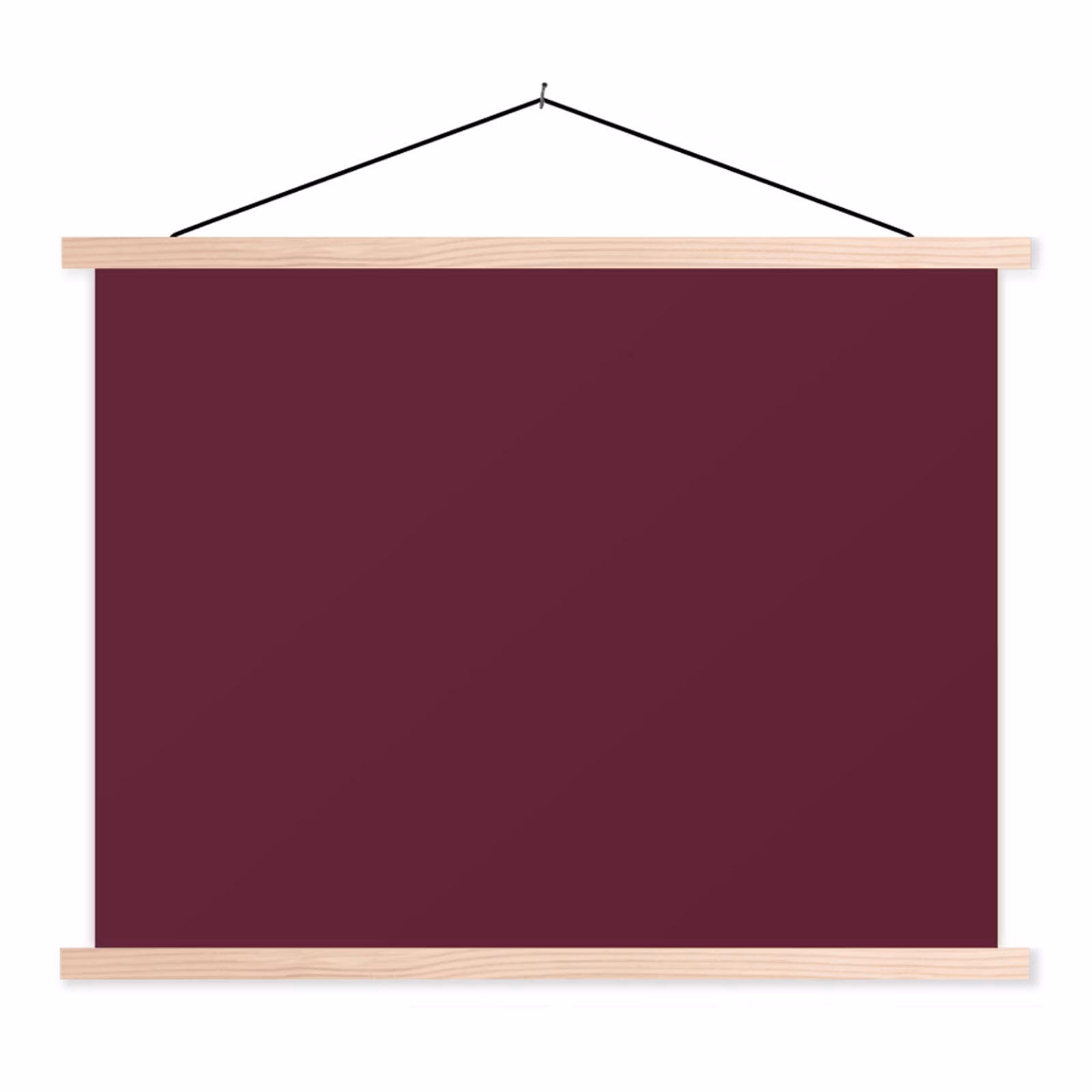 Schoolplaat - Deep - Plum - Paars — 1
