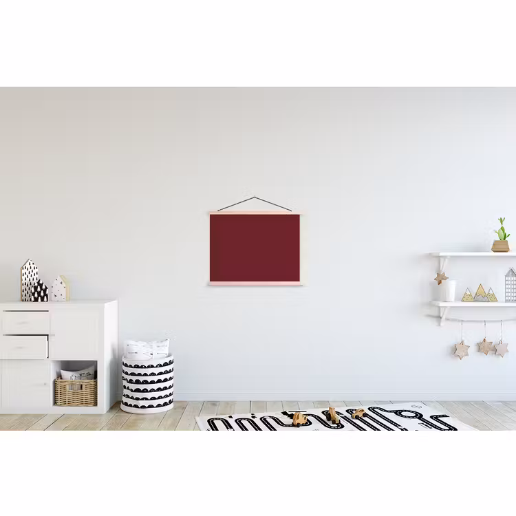 Schoolplaat - Dark - Garnet - Rood — 3