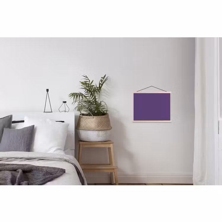 Schoolplaat - Deep - Plum - Paars — 2