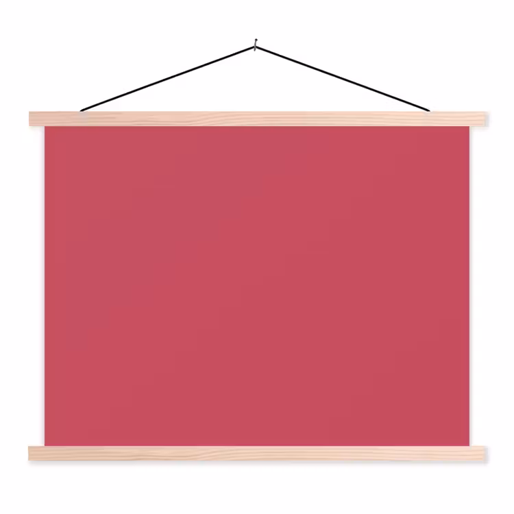 Schoolplaat - Bold - Berry - Rood — 1