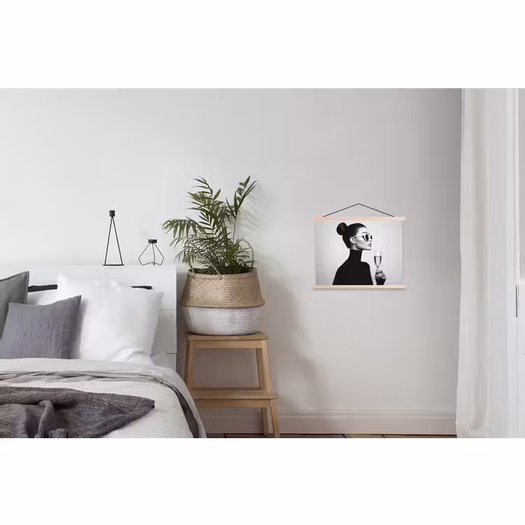 Schoolplaat - Vrouw - Champagne - Modern — 2