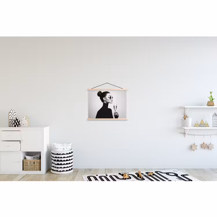 Schoolplaat - Vrouw - Champagne - Modern — 3