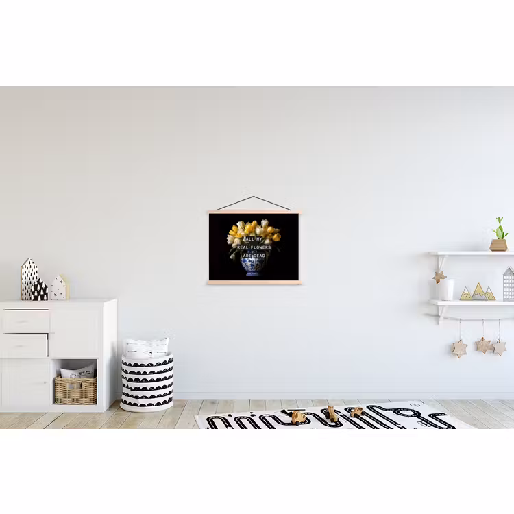 Schoolplaat - Quotes - Bloem - Tulp - Geel — 3