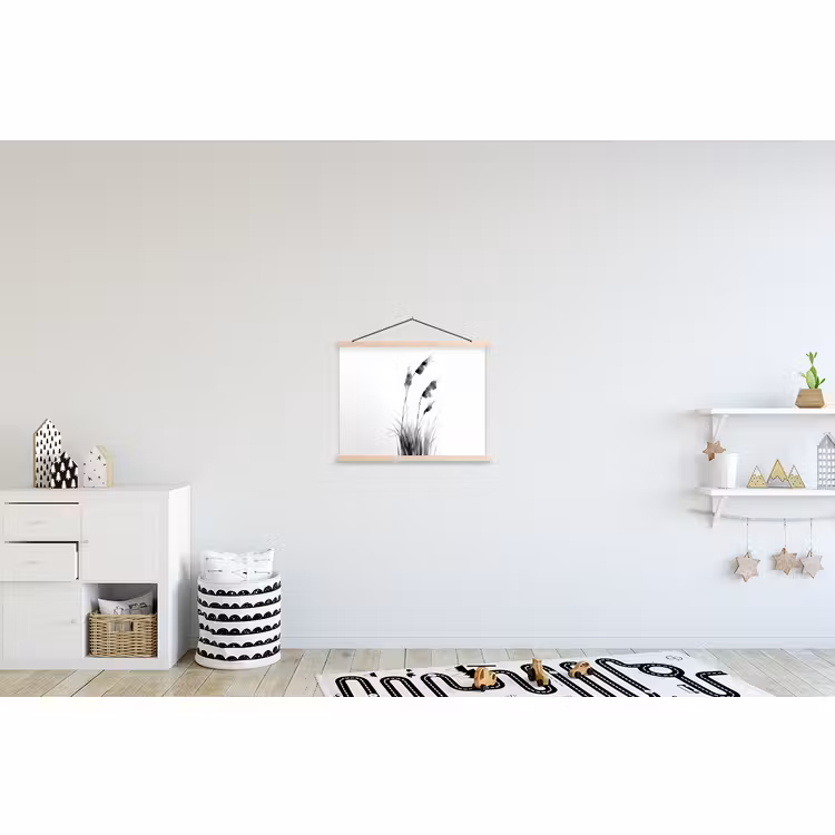 Schoolplaat - Minimalistisch - Stelen - Wit — 3