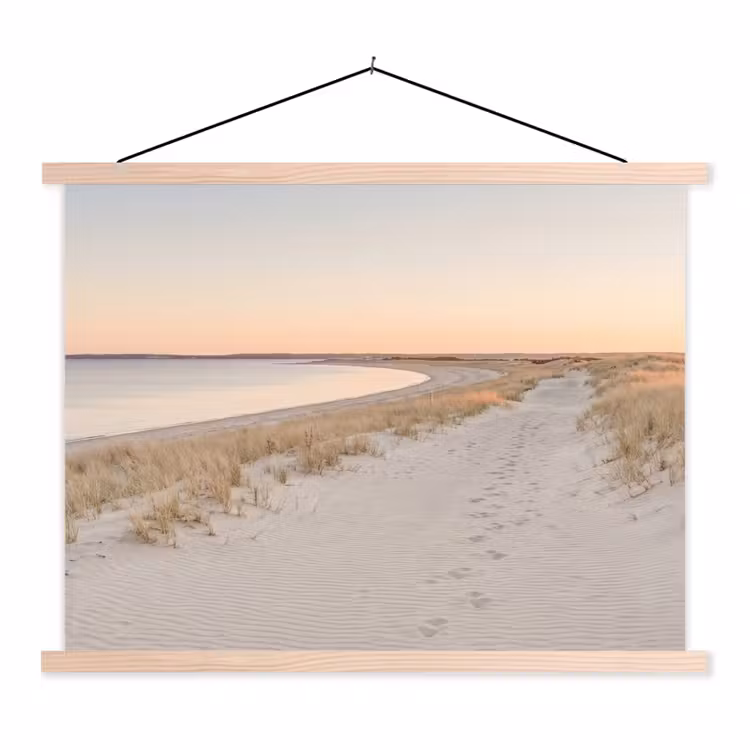 Schoolplaat - Kustlijn - Horizon - Hek — 1