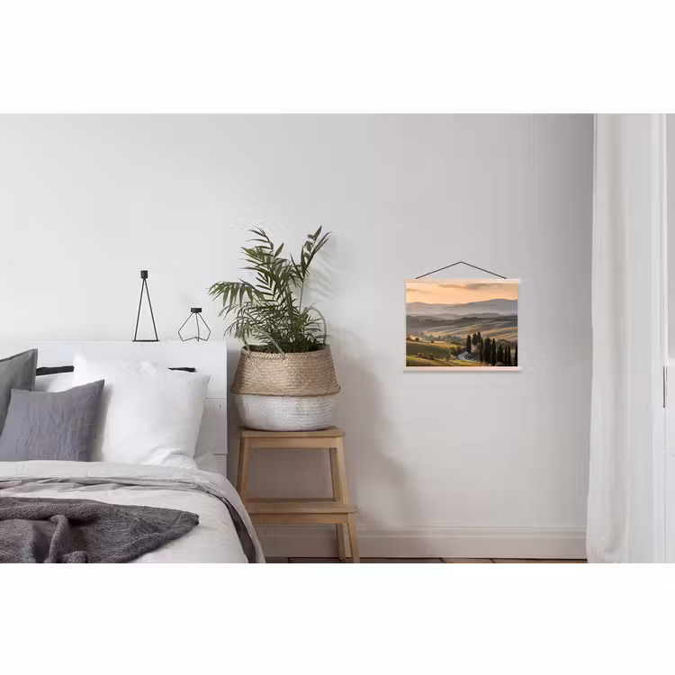 Schoolplaat - Toscaans - Landschap - Heuvels — 2
