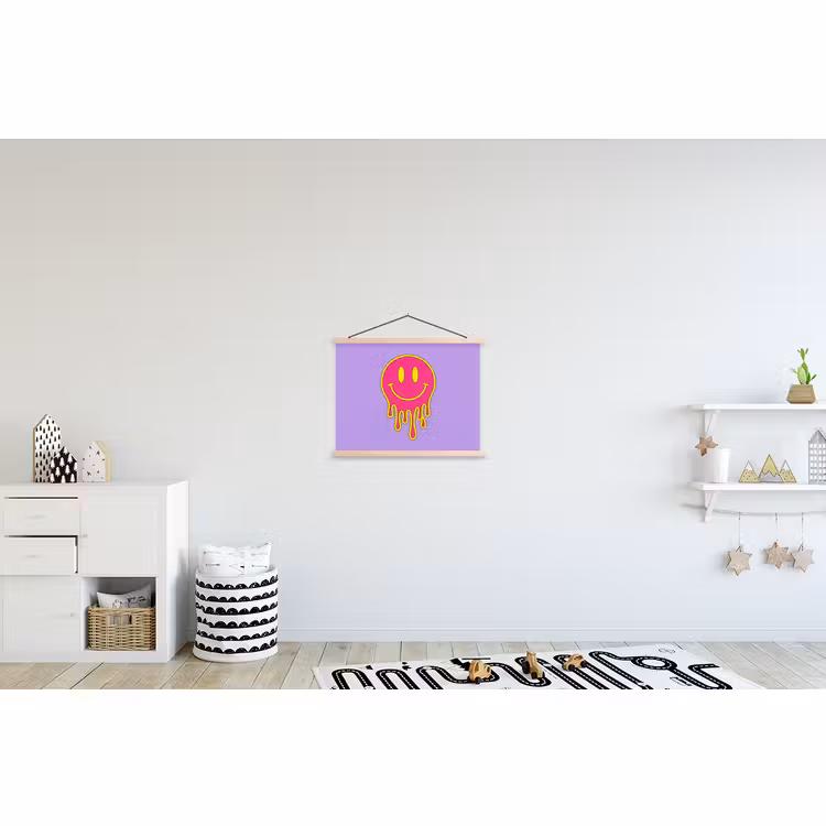 Schoolplaat - Smiley - Drip - Neon — 3