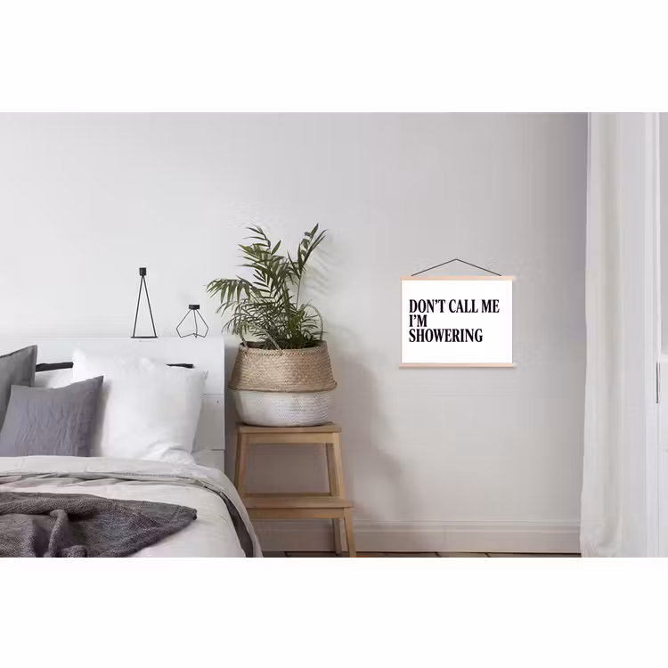 Schoolplaat - Tekst - Modern - Zwart - Wit — 2