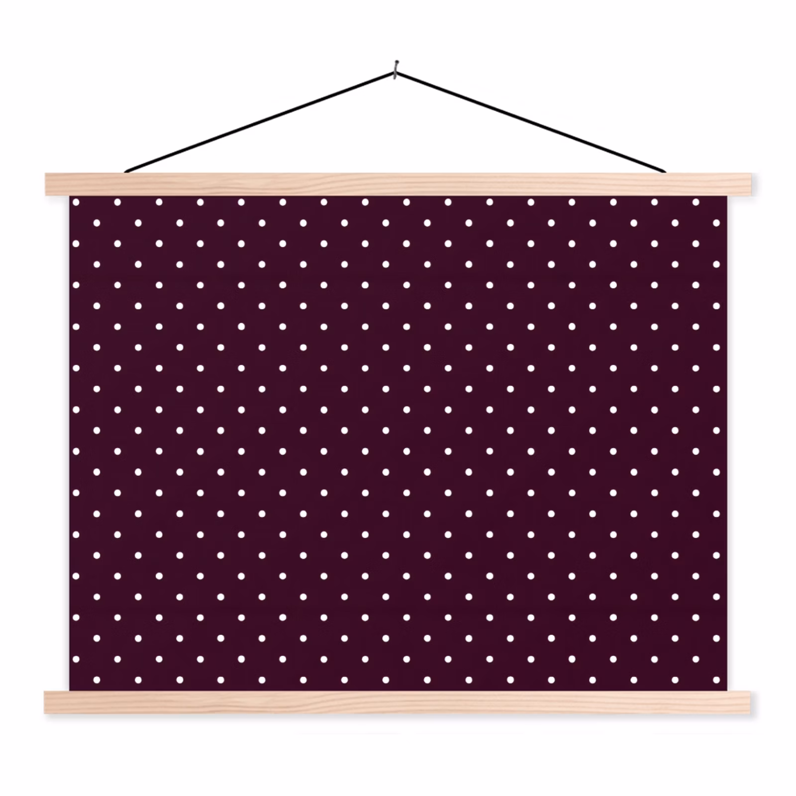 Schoolplaat - Stippen - Modern - Paars — 1