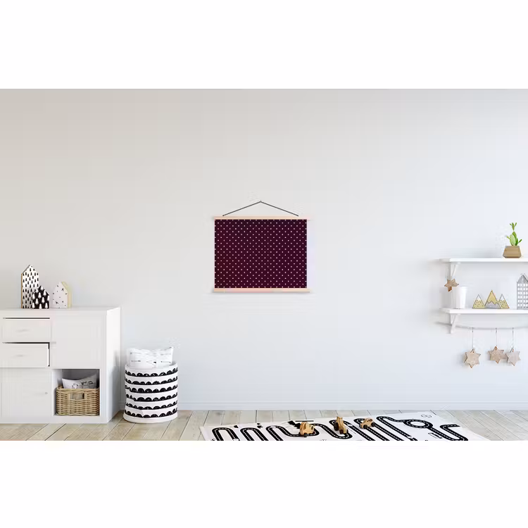 Schoolplaat - Stippen - Modern - Paars — 3