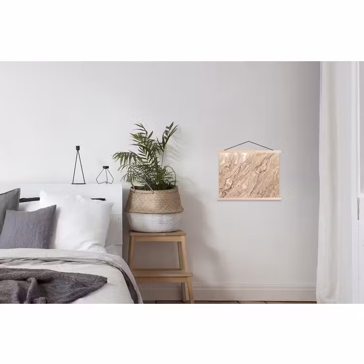 Schoolplaat - Textuur - Aders - Abstract - Modern - Beige — 2