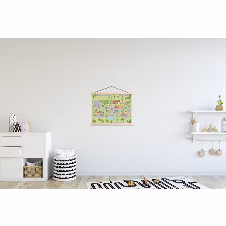 Schoolplaat - Plattegrond - Dorp - Kind — 3