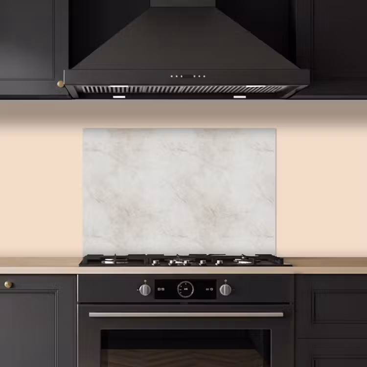 Spatscherm keuken - Grijs - Marmer - Aders — 2