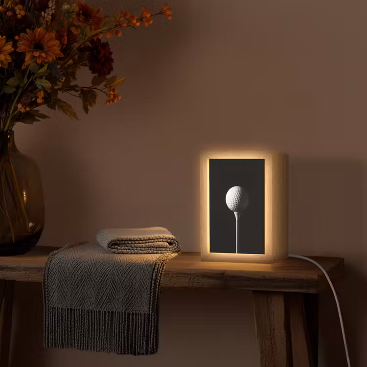 Tafellamp - Golfbal - Minimalistisch - Wit — 2