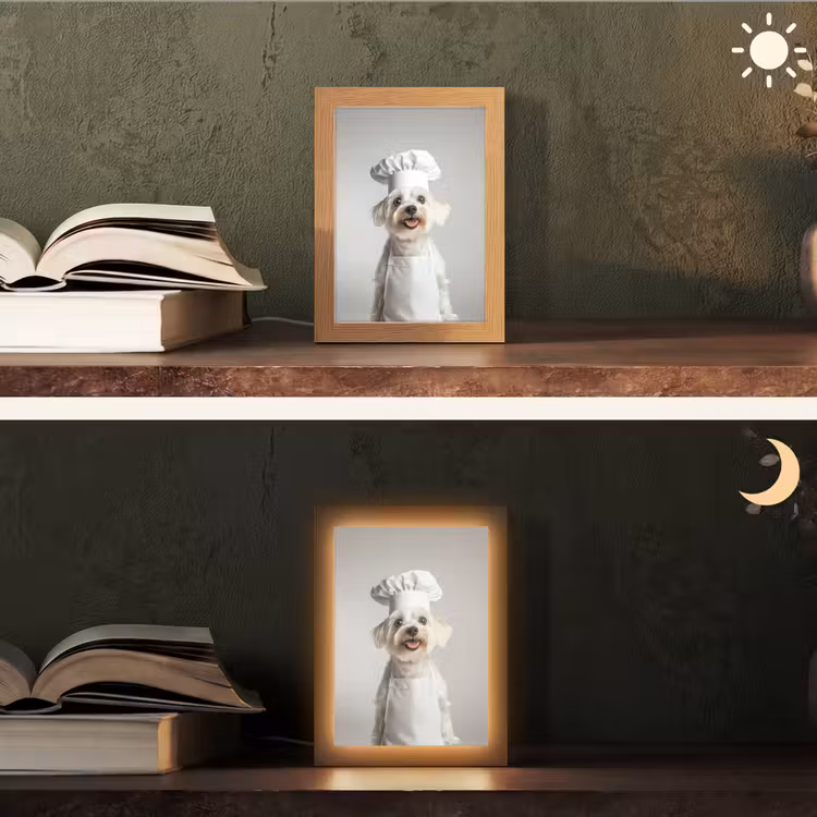 Tafellamp - Hond - Wit - Kok — 5