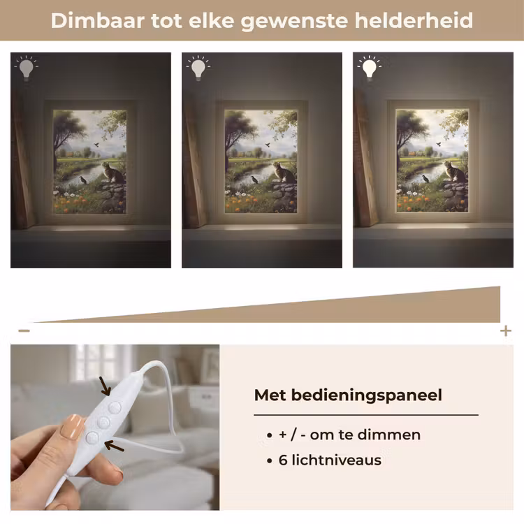 Tafellamp - Kat - Beekje - Weide — 8