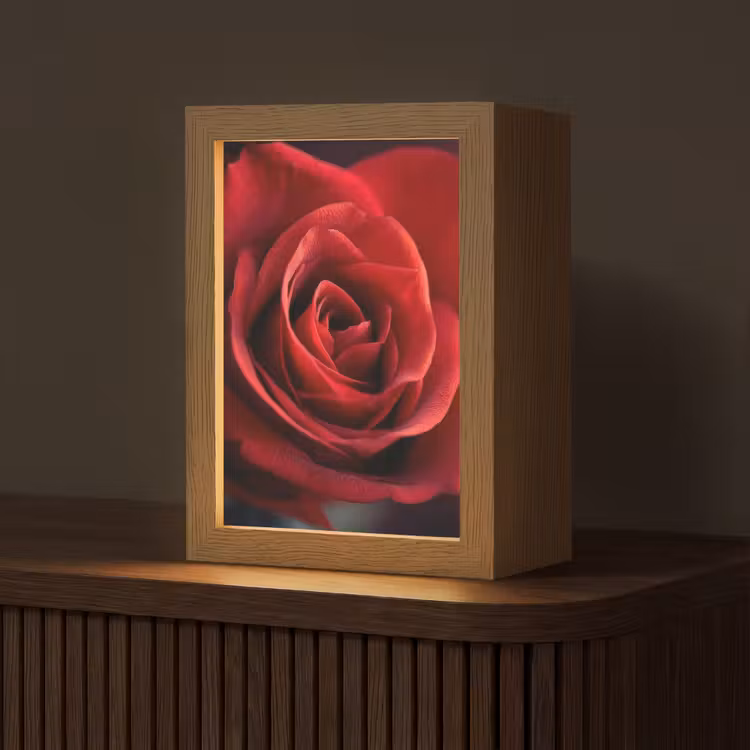 Tafellamp - Rood - Roos - Romantisch — 1