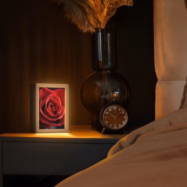 Tafellamp - Rood - Roos - Romantisch — 3