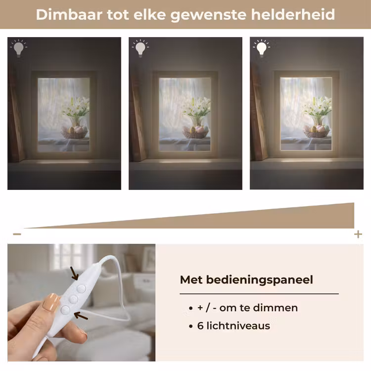 Tafellamp - Vaas - Eieren - Bloemen — 8
