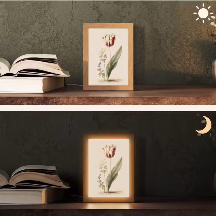 Tafellamp - Tulp - Minimalistisch - Beige — 5