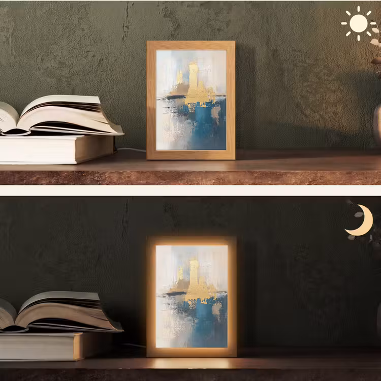 Tafellamp - Abstract - Kunst - Goud — 5