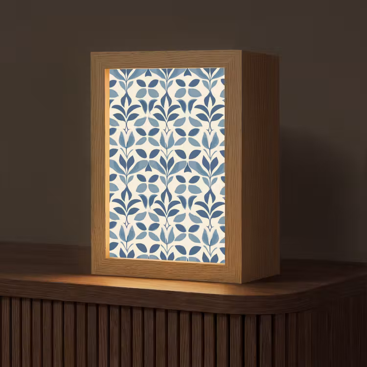 Tafellamp - Flora - Modern - Blauw — 1