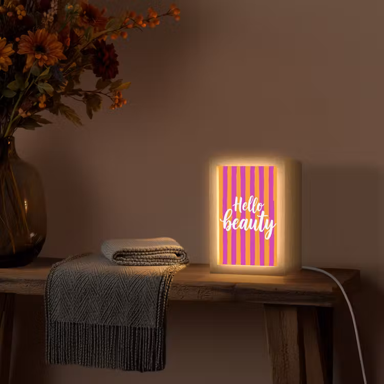 Tafellamp - Modern - Hello - Oranje — 2