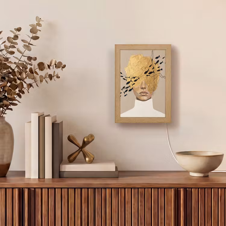 Tafellamp - Modern - Vrouw - Goud — 4