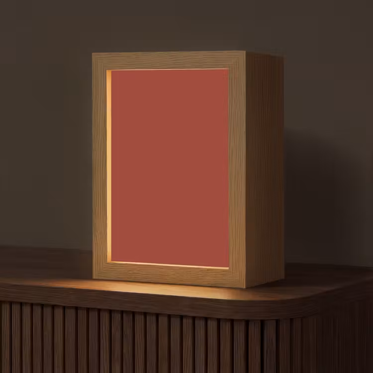 Tafellamp - Burnt - Copper - Rood — 1