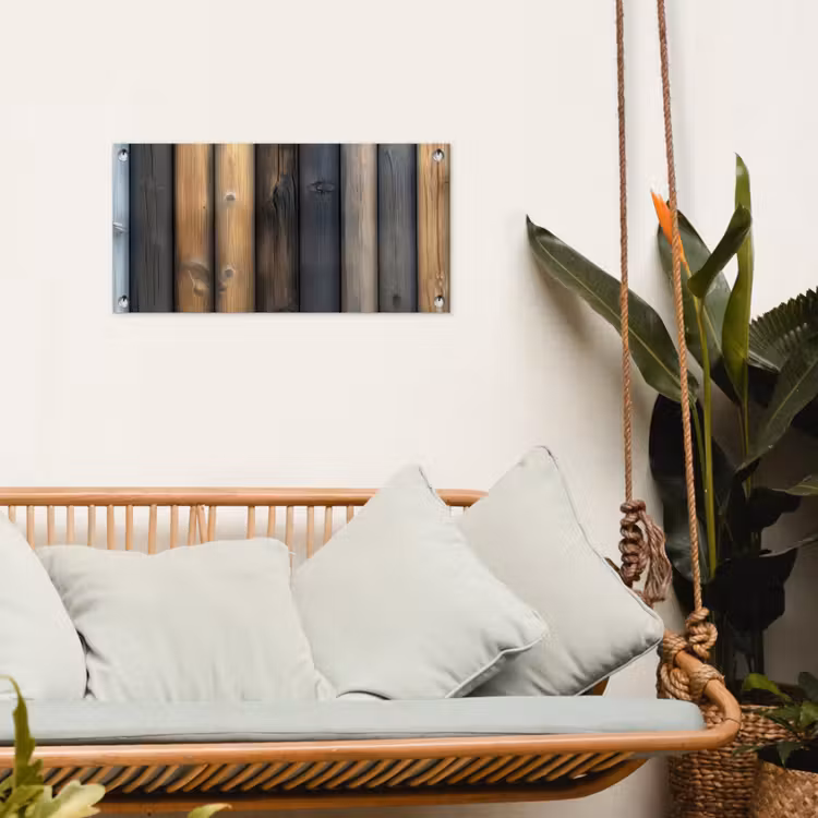 Tuinposter - Hout - Planken - Gemengd — 5