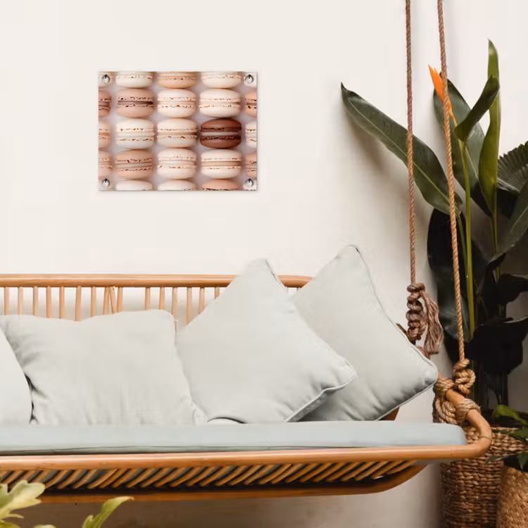 Tuinposter - Macarons - Beige - Bruin — 5