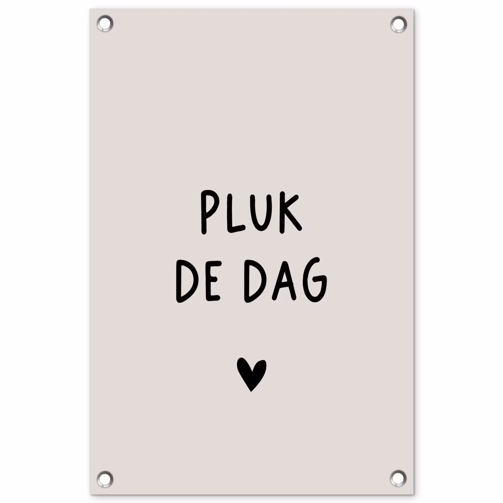 Tuinposter - plukdedag-beige — 1