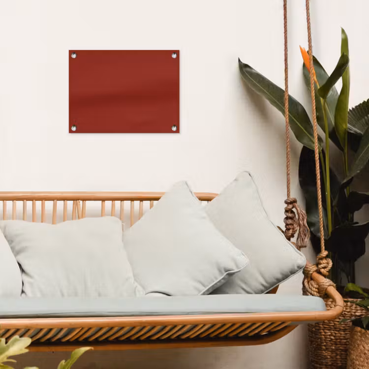Tuinposter - Burnt - Copper - Rood — 5