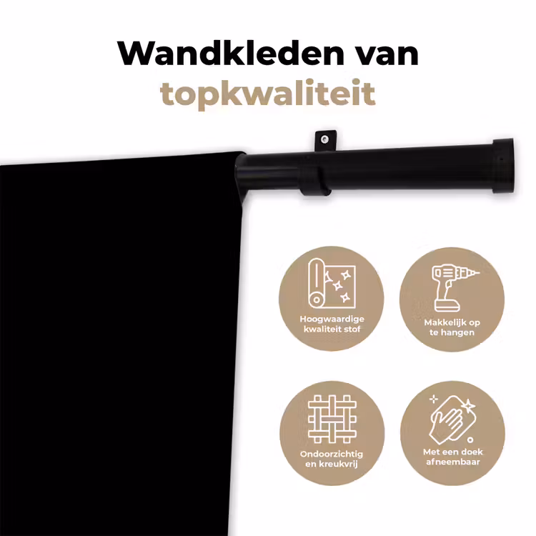 Wandkleed - Aardbei - Zaadstructuur - Realistisch — 3