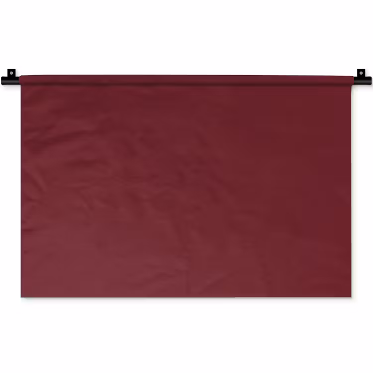 Wandkleed - Dark - Garnet - Rood — 1