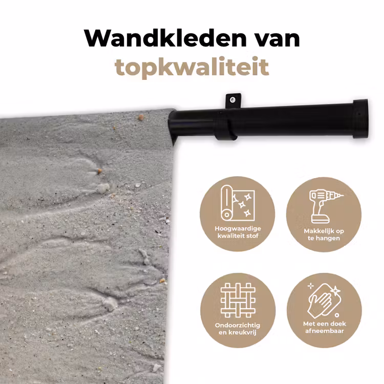 Wandkleed - Zeester - Strand - Zee — 3