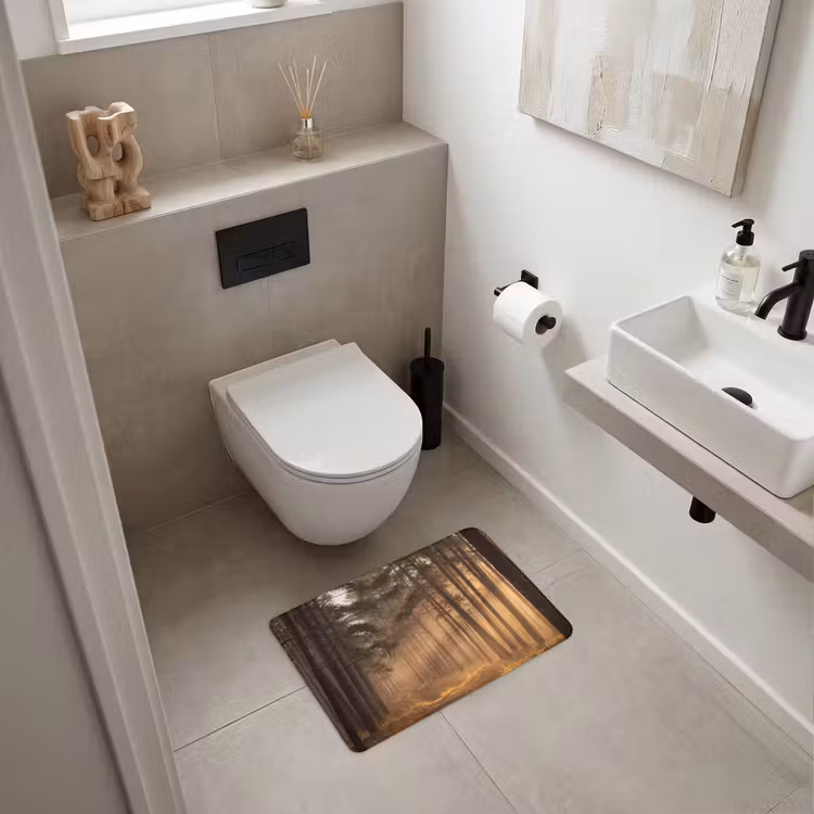 WC Mat - Bos - Mist - Zonlicht — 6