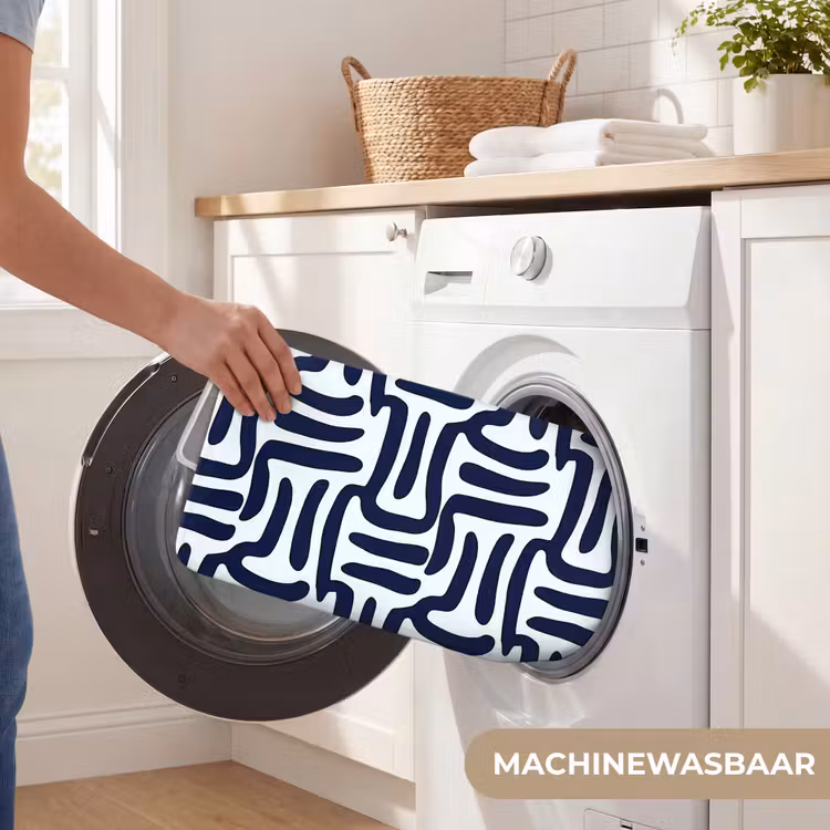 WC Mat - Abstract - Modern - Blauw — 5