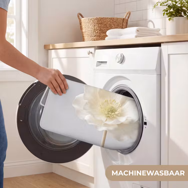 WC Mat - Bloem - Minimalistisch -Wit — 5