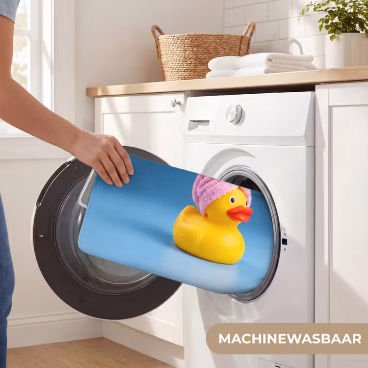 WC Mat - Badeend - Handdoek - Blauw — 5