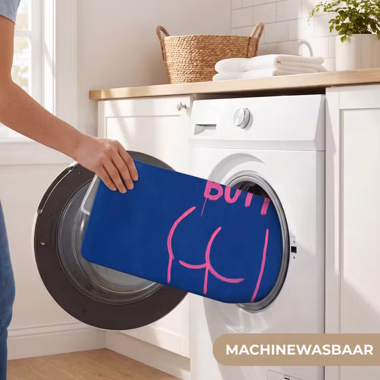 WC Mat - Brutaal - Grappig - Blauw — 5