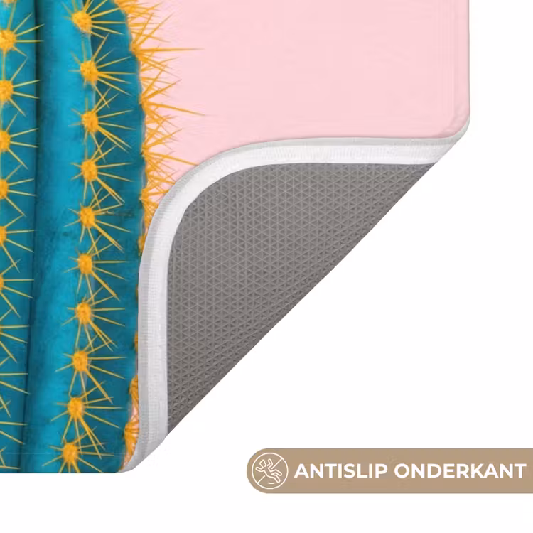 WC Mat - Cactussen - Modern - Pastel — 3