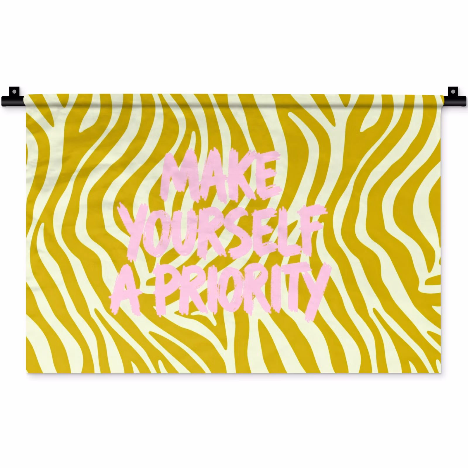 Wandkleed - Zebraprint - Priority - Roze — 1