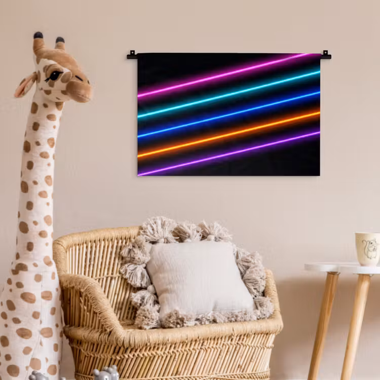 Wandkleed - Esthetiek - Retro - Neon — 5