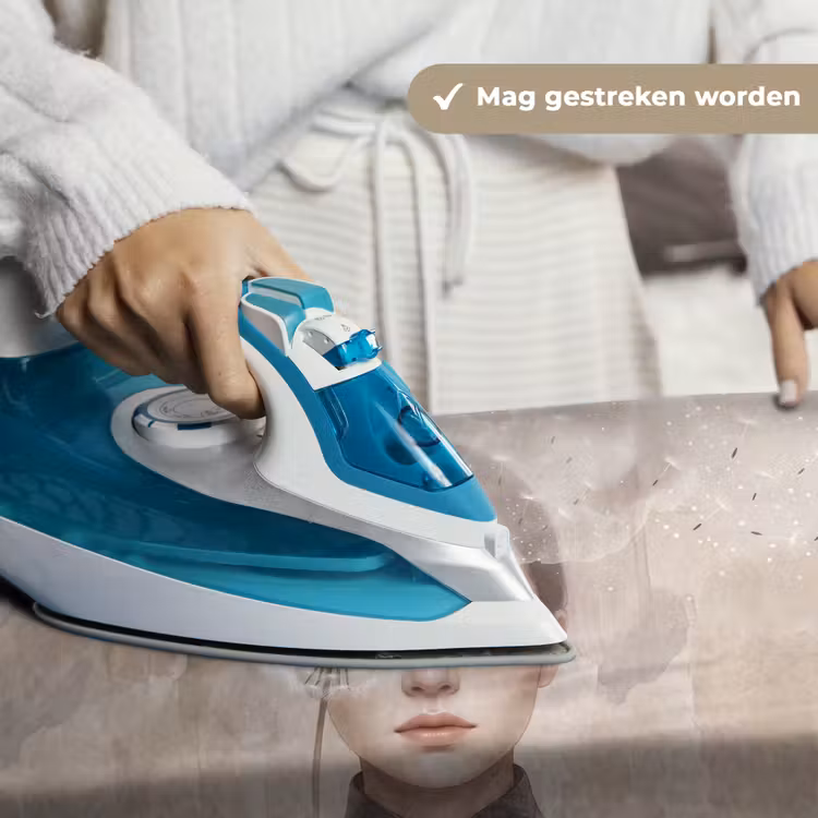 Wandkleed - Vrouw - Sereen - Grijs — 6