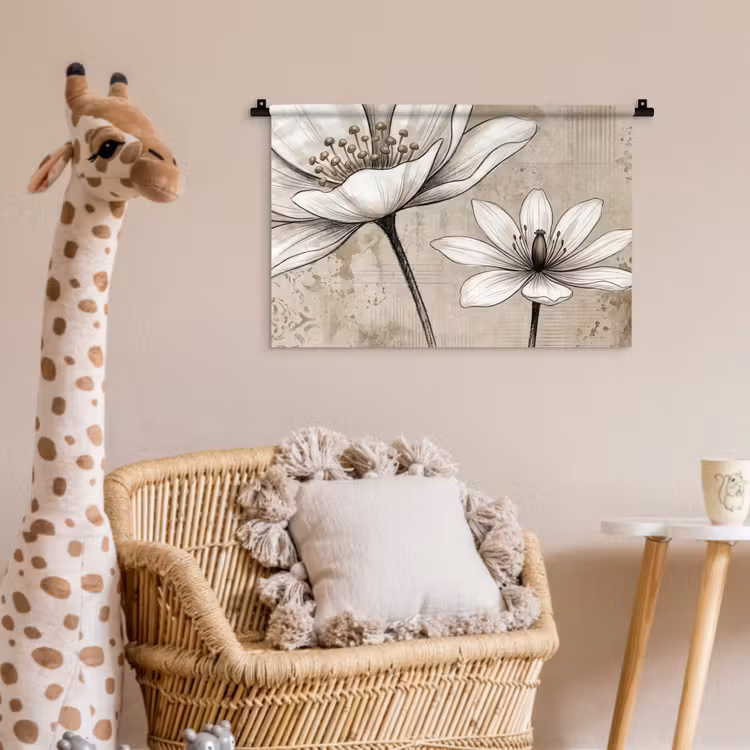 Wandkleed - Modern - Design - Wit — 5