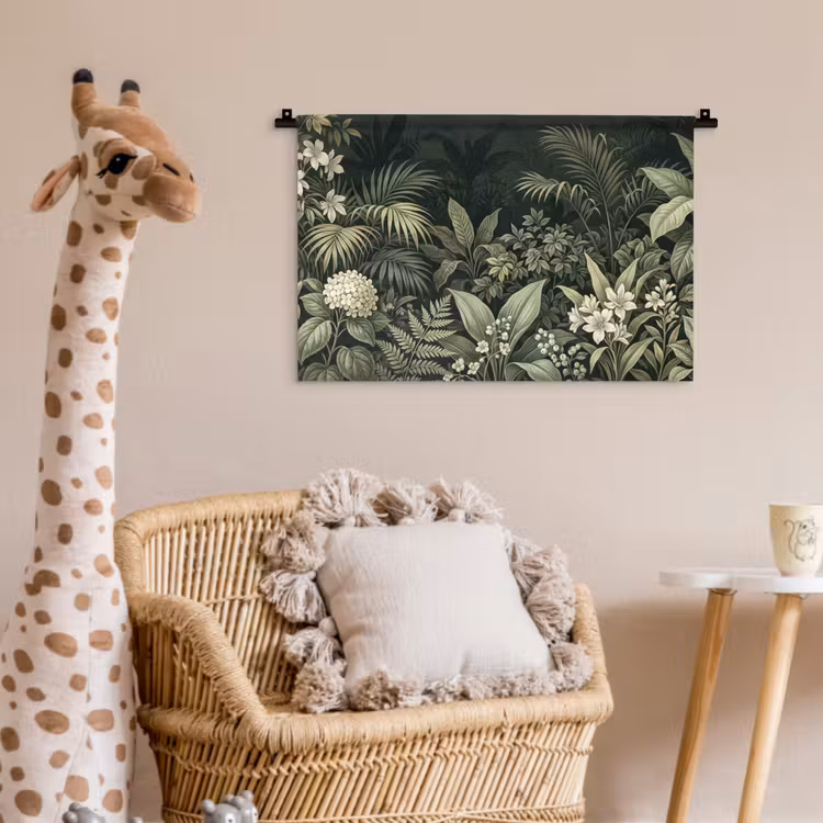 Wandkleed - Jungle - Bladeren - Botanisch - Groen — 5