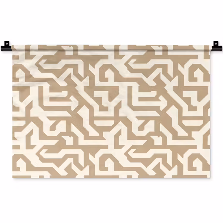 Wandkleed - Modern - Abstract - Beige — 1